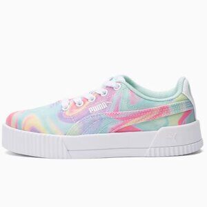 PUMA Carina Swirl Little Kids' Shoes Size 5.5 Grils